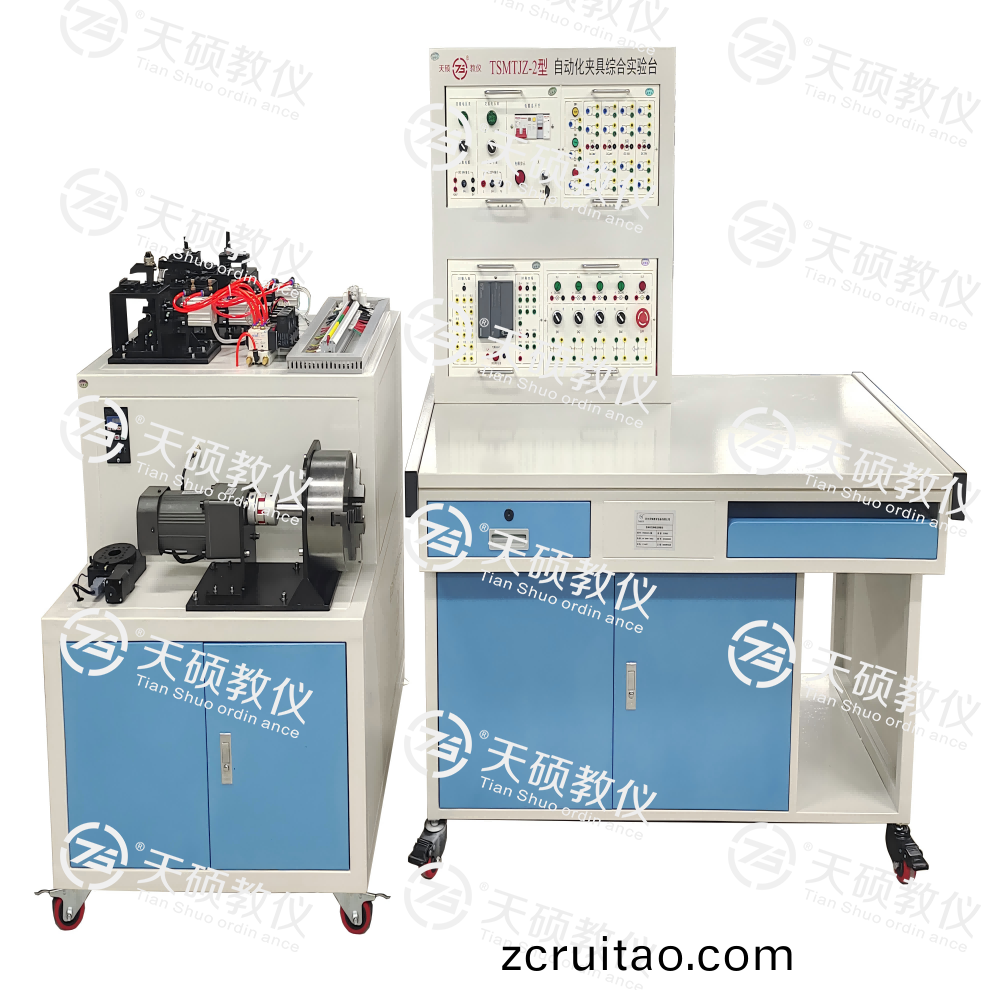 TSMTJZ-2型(xing) 自動(dong)化(hua)裌具綜郃(he)實(shí)(shi)訓(xùn)平(ping)檯(tai)